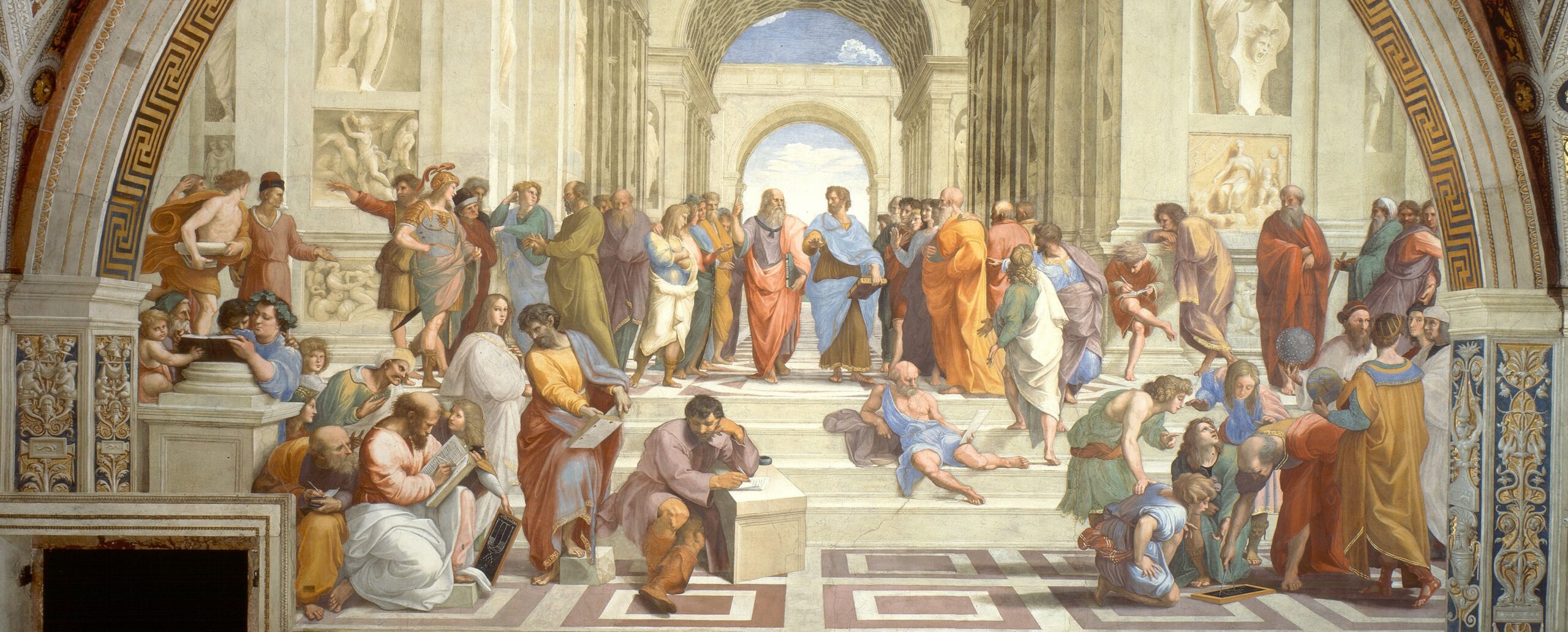 Raffaello Sanzio da Urbino, “The School of Athens” (1511)